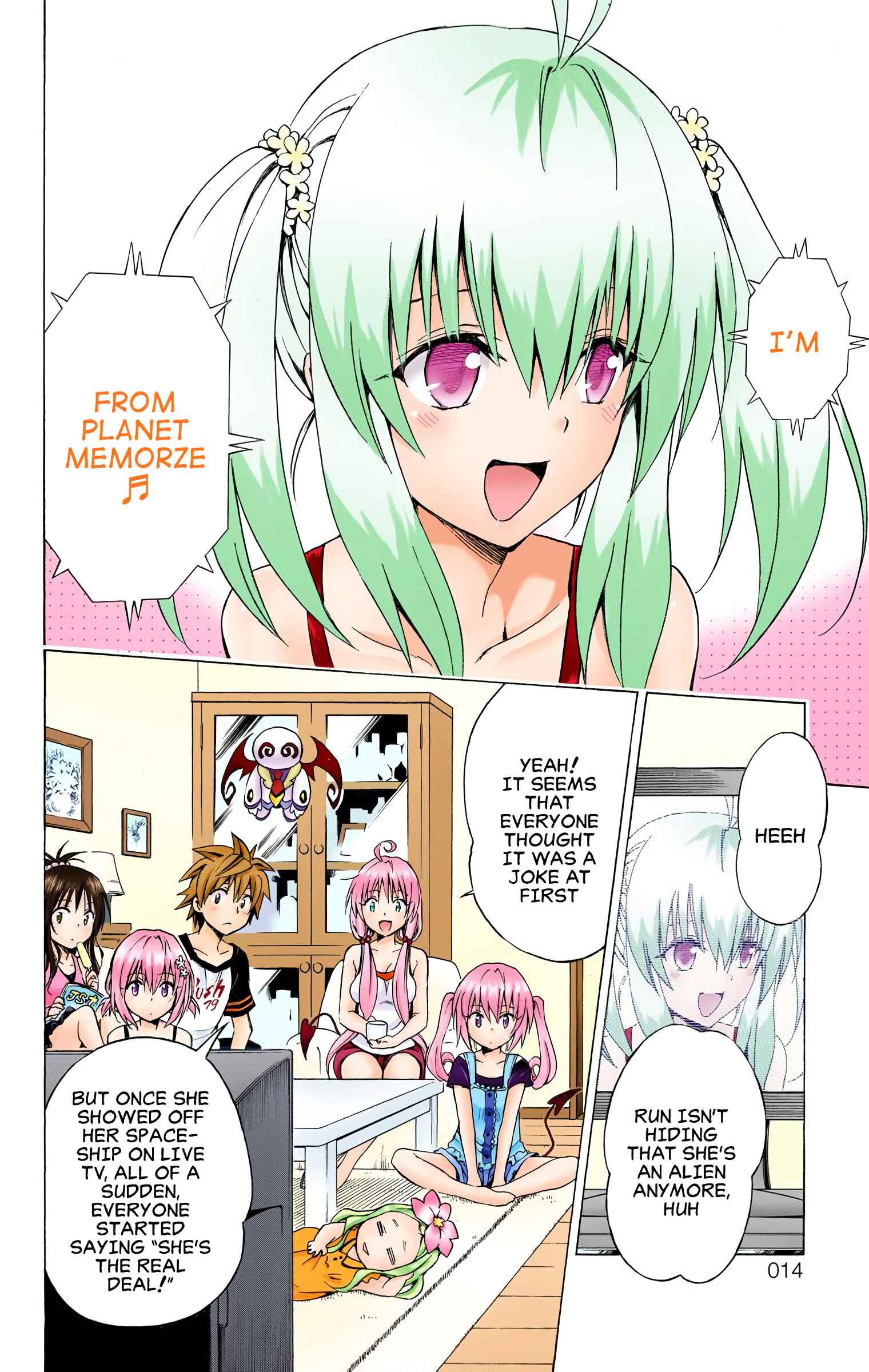 To Love Ru Darkness (Official Colored) Chapter 68 - Page 7
