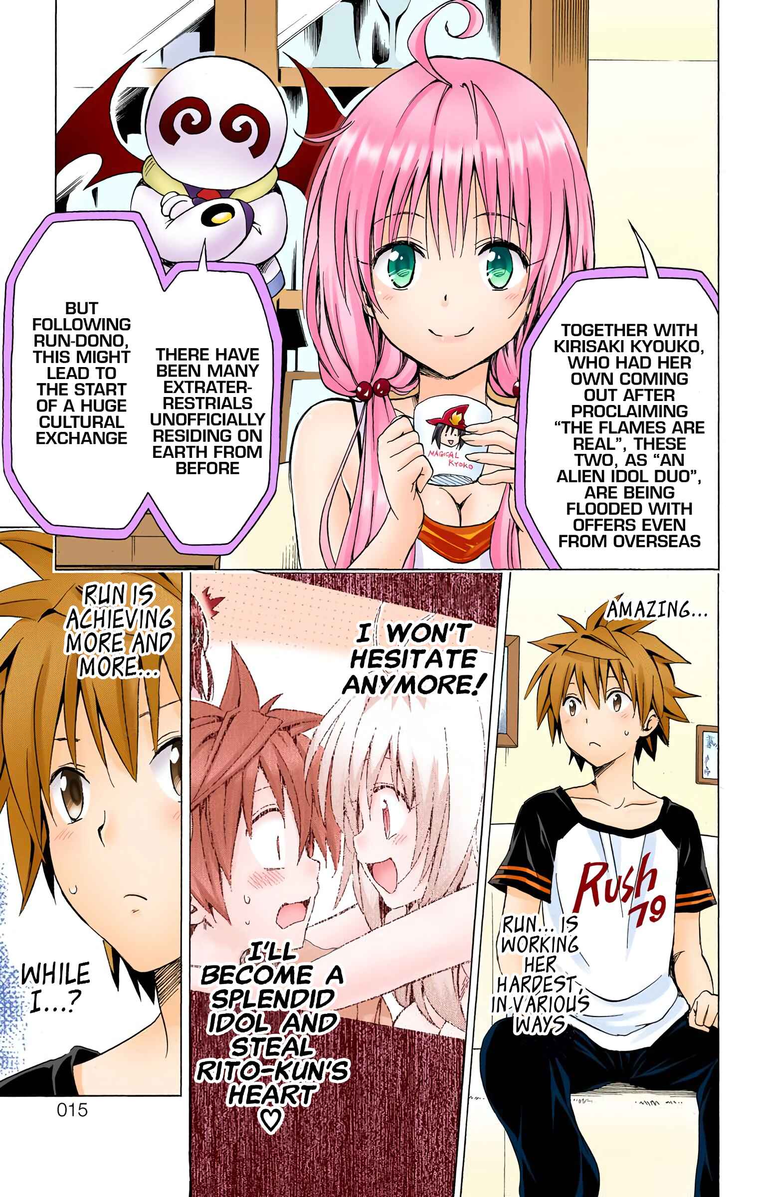 To Love Ru Darkness (Official Colored) Chapter 68 - Page 8
