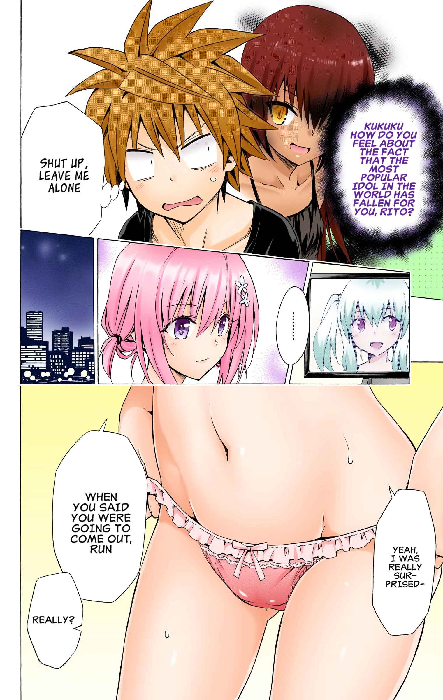 To Love Ru Darkness (Official Colored) Chapter 68 - Page 9