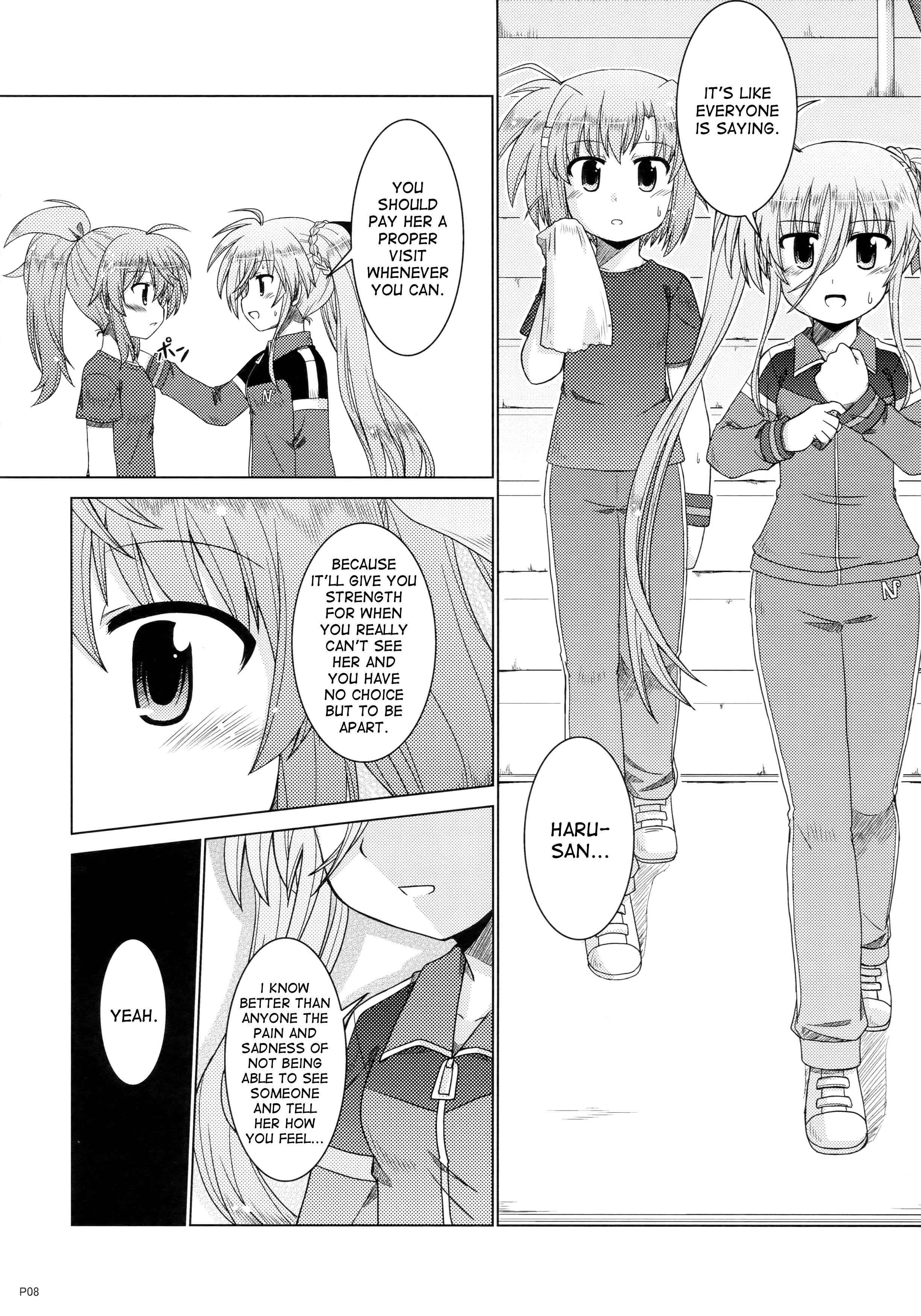 Mahou Shoujo Lyrical Nanoha - Taisetsu na Koto (Doujinshi) Chapter Oneshot - Page 7