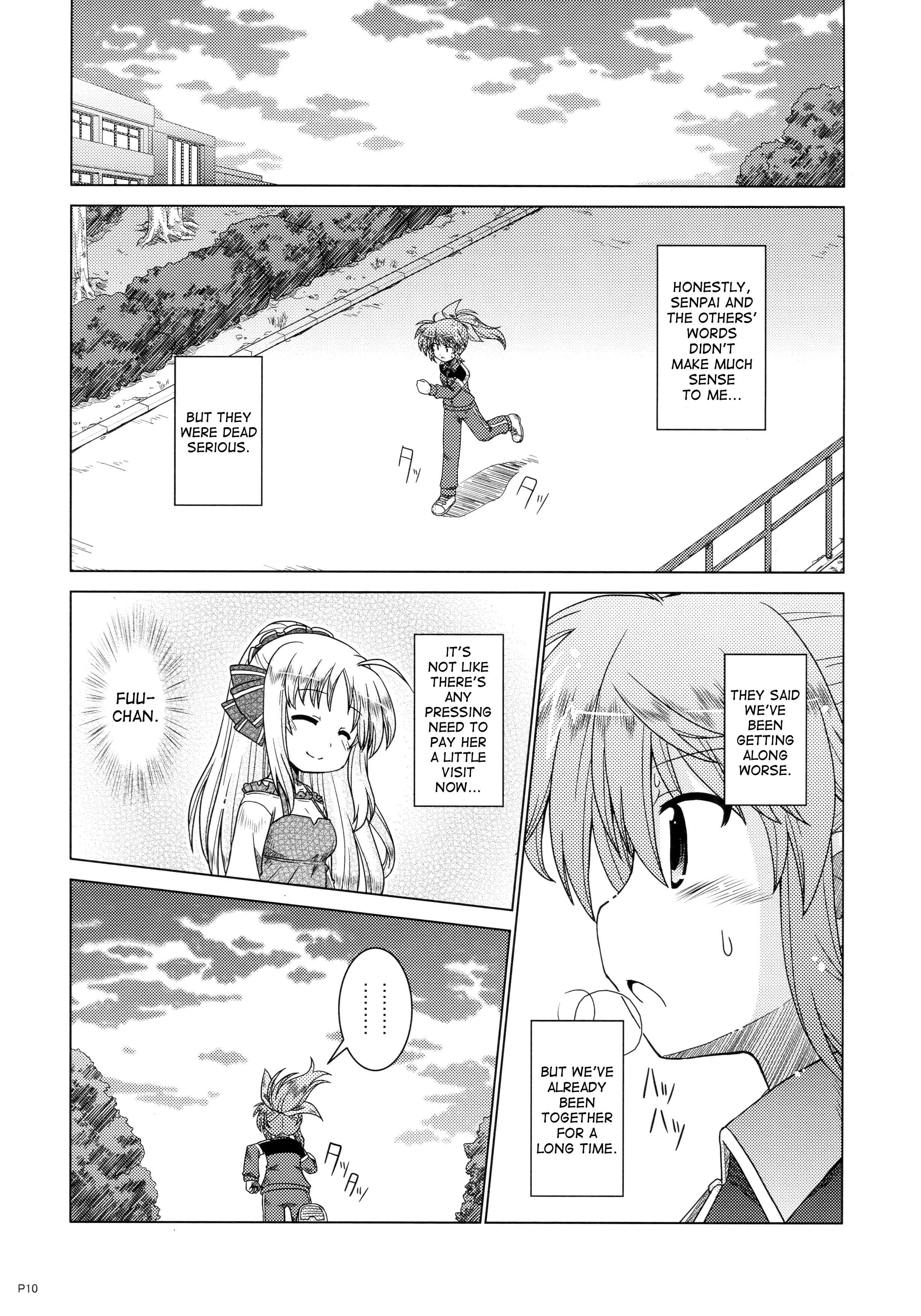 Mahou Shoujo Lyrical Nanoha - Taisetsu na Koto (Doujinshi) Chapter Oneshot - Page 9