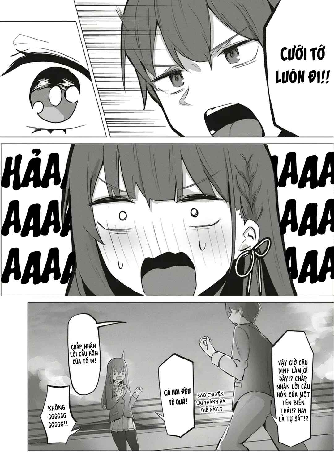 Tobioriru Chokuzen no Doukyuusei ni "Sekkusu Shiyou!" to Teianshite Mita. Chapter 1 - Page 10