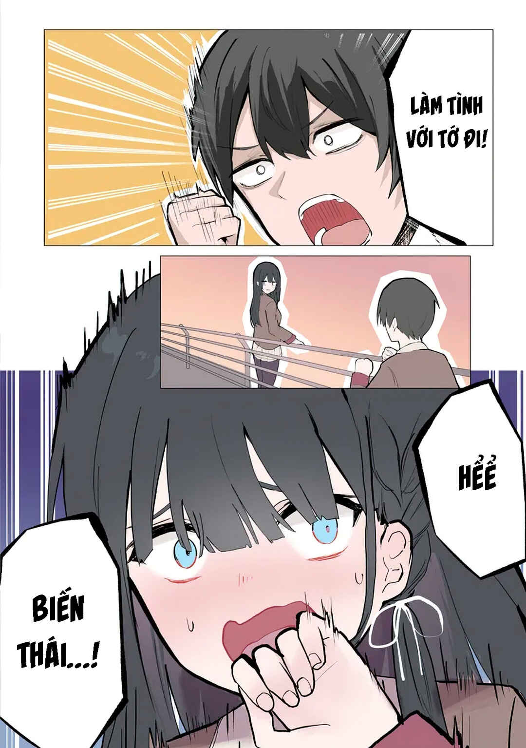 Tobioriru Chokuzen no Doukyuusei ni "Sekkusu Shiyou!" to Teianshite Mita. Chapter 1 - Page 3