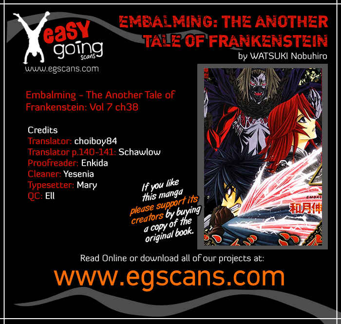 Embalming: The Another Tale of Frankenstein Chapter 38 - Page 1