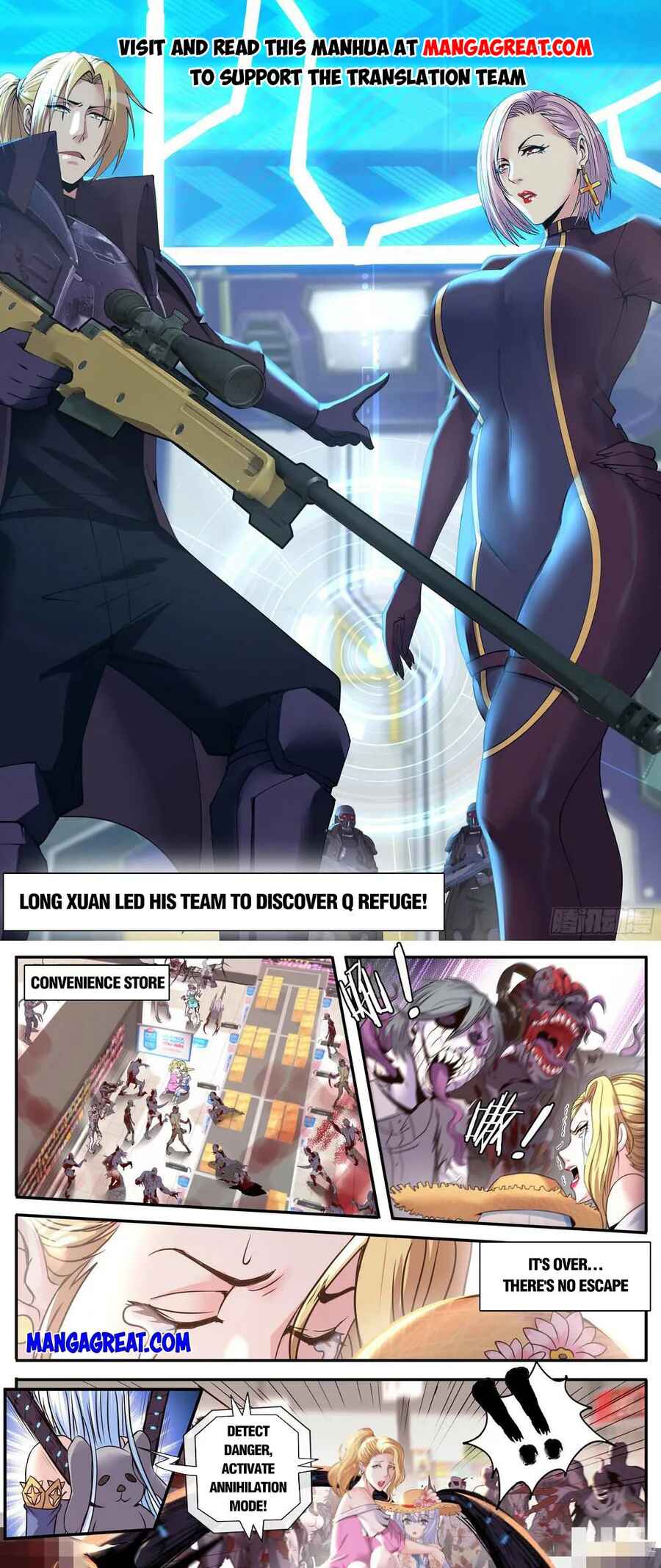 Xìtǒng Sòng Wǒ Bìnànsuǒ Chapter 187 - Page 1