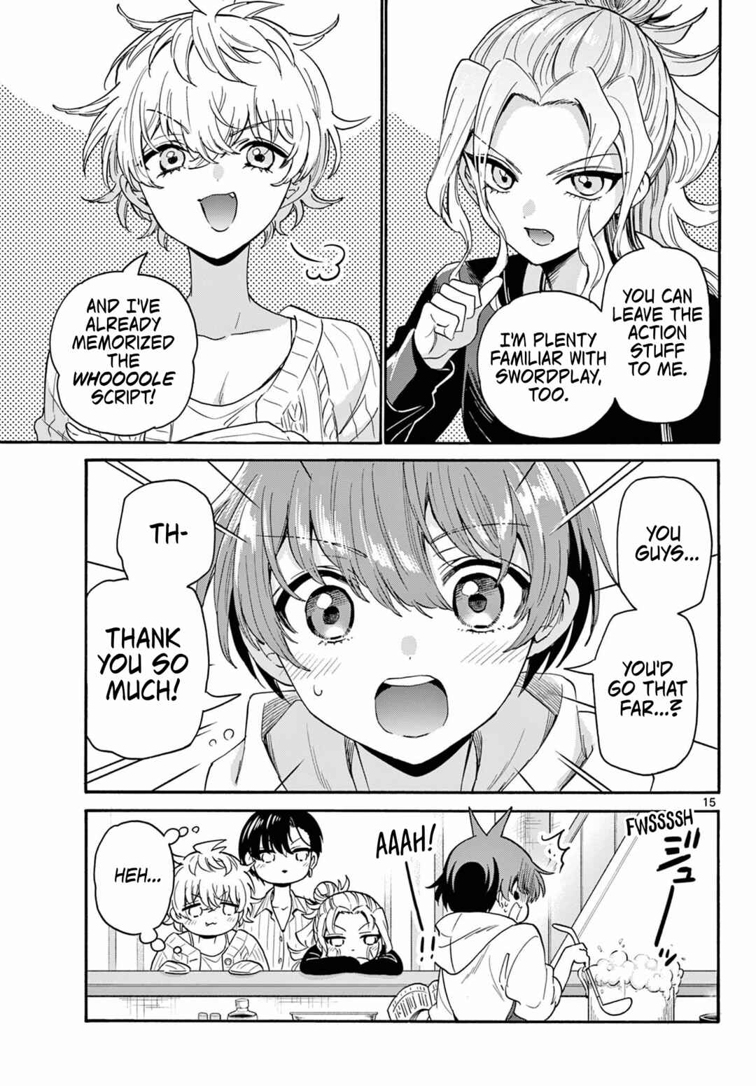 Mikadono Sanshimai wa Angai, Choroi. Chapter 165 - Page 15
