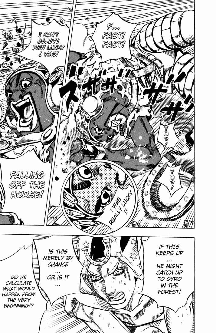 JoJo no Kimyou na Bouken: Part 7 - Steel Ball Run Chapter 8 - Page 17