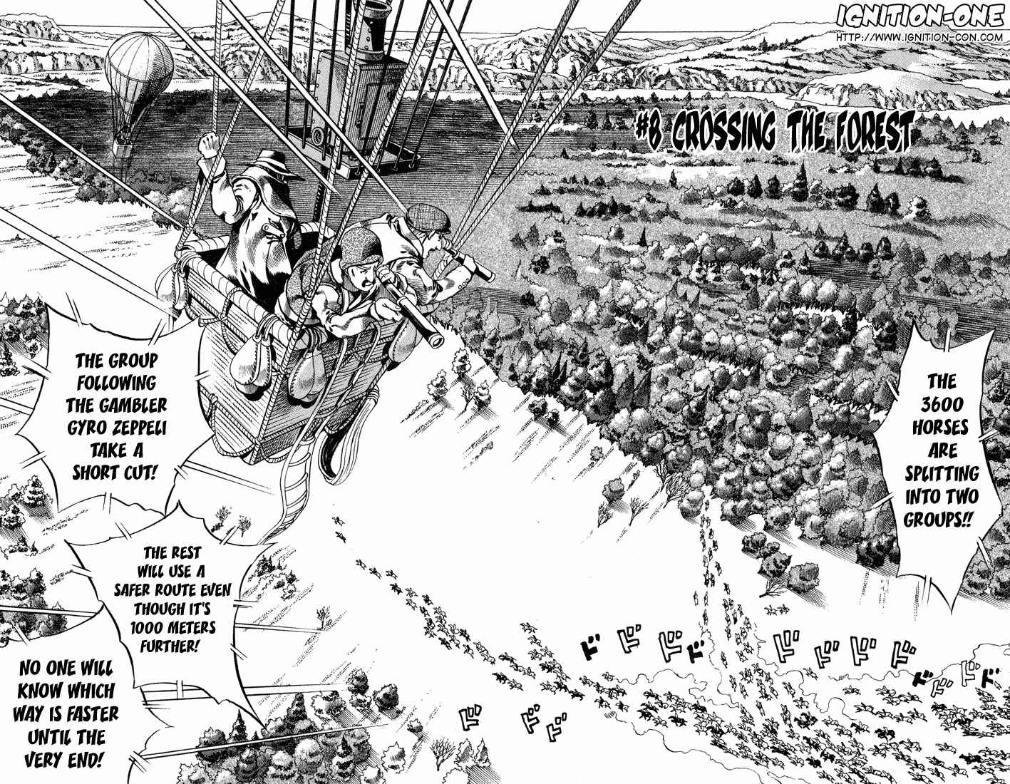 JoJo no Kimyou na Bouken: Part 7 - Steel Ball Run Chapter 8 - Page 2