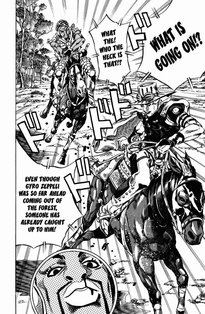 JoJo no Kimyou na Bouken: Part 7 - Steel Ball Run Chapter 8 - Page 25