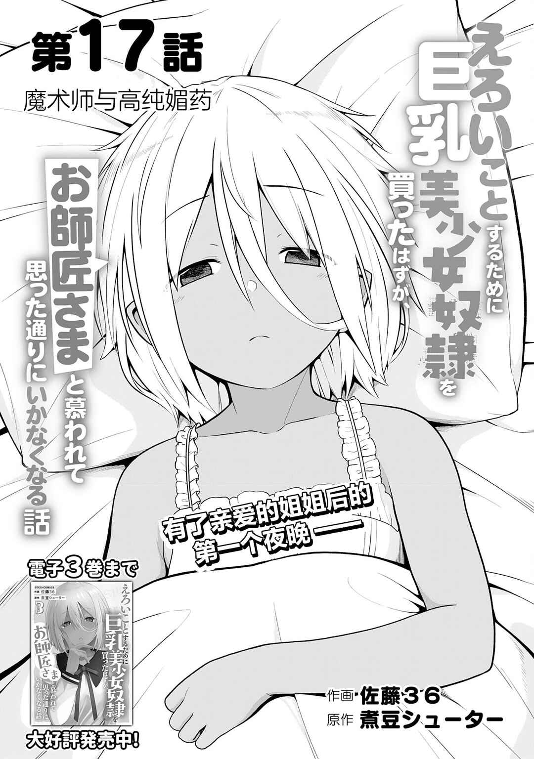 Eroi Koto Suru Tame ni Kyonyuu Bishoujo Dorei wo Katta Hazu ga, Oshishou-sama to Shitawa Rete Omotta Toori ni Ikanaku Naru Hanashi Chapter 17 - Page 3