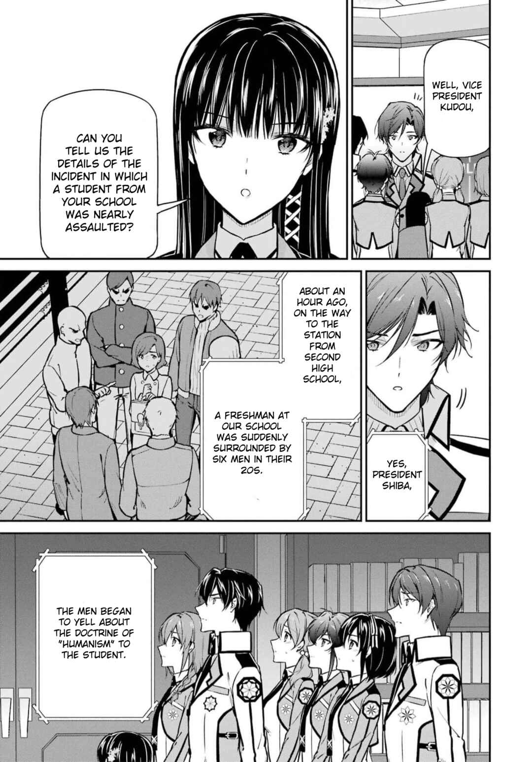 Mahouka Koukou no Rettousei - Shizoku Kaigi-hen Chapter 34 - Page 6
