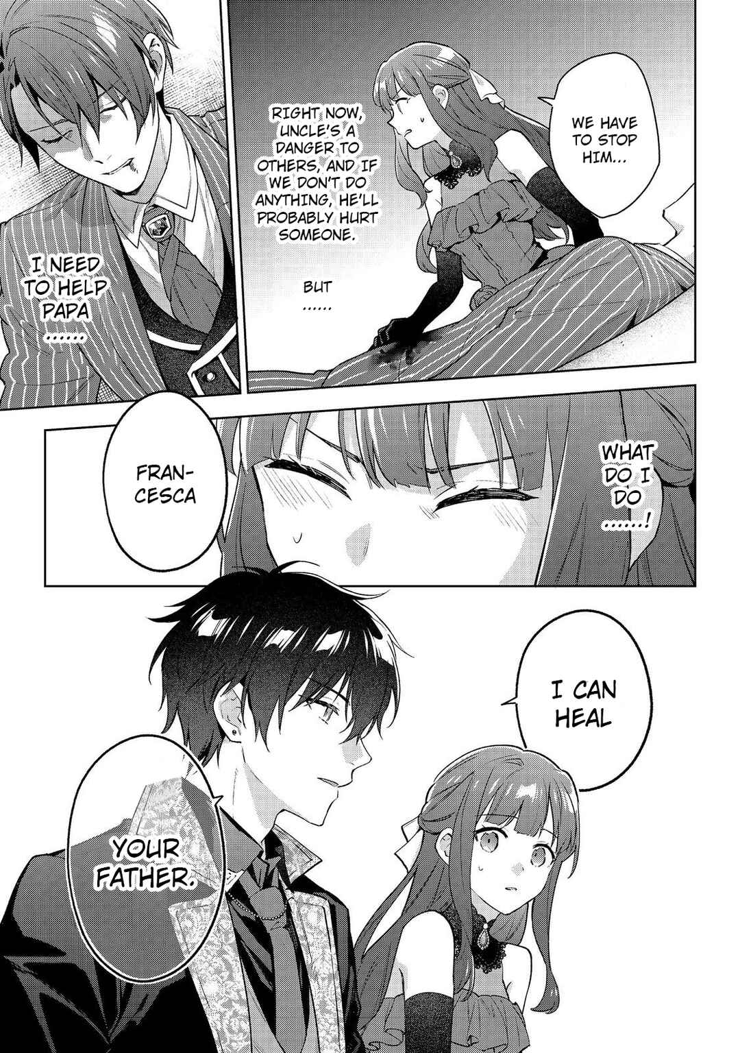 Akutou Ikka no Mana Musume, Tensei Saki mo Otome Game no Gokudou Reijou deshita Chapter 26 - Page 19