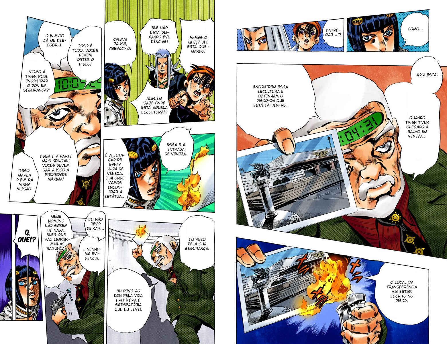 JoJo no Kimyou na Bouken: Part 5 - Ougon no Kaze Color-ban Chapter 68 - Page 10