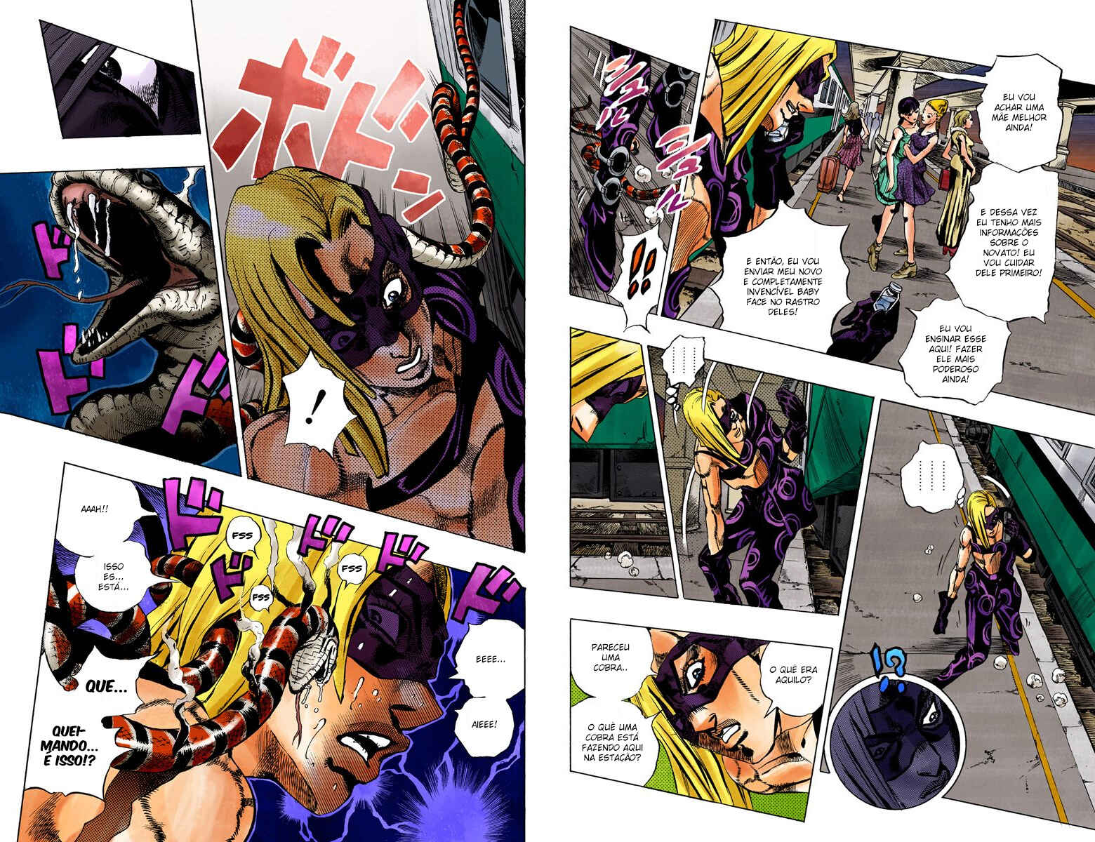 JoJo no Kimyou na Bouken: Part 5 - Ougon no Kaze Color-ban Chapter 68 - Page 5
