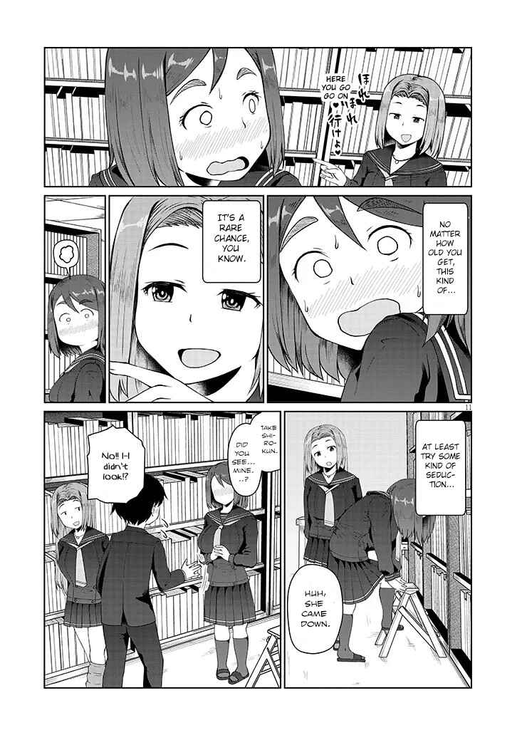 Jimiko na Mitsuba-san ga Boku wo Yuuwaku Suru Chapter 3 - Page 11