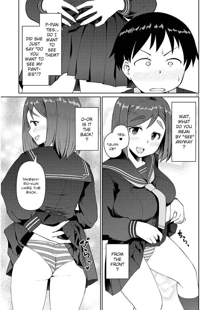 Jimiko na Mitsuba-san ga Boku wo Yuuwaku Suru Chapter 3 - Page 13