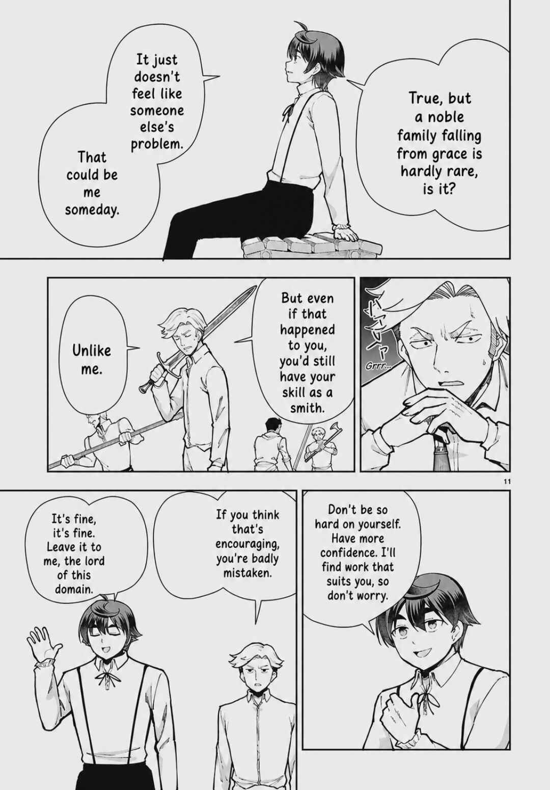 Botsuraku Yotei Nanode, Kajishokunin o Mezasu Chapter 109 - Page 11