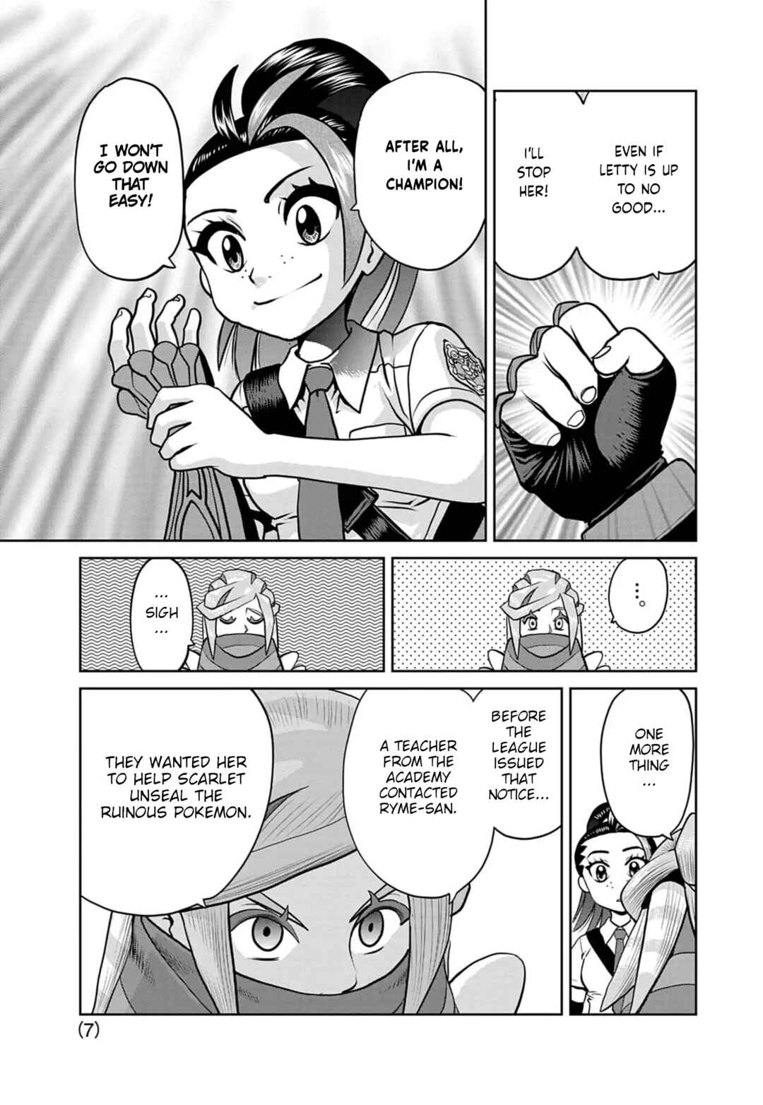 Pokémon SPECIAL Scarlet & Violet Chapter 30 - Page 7