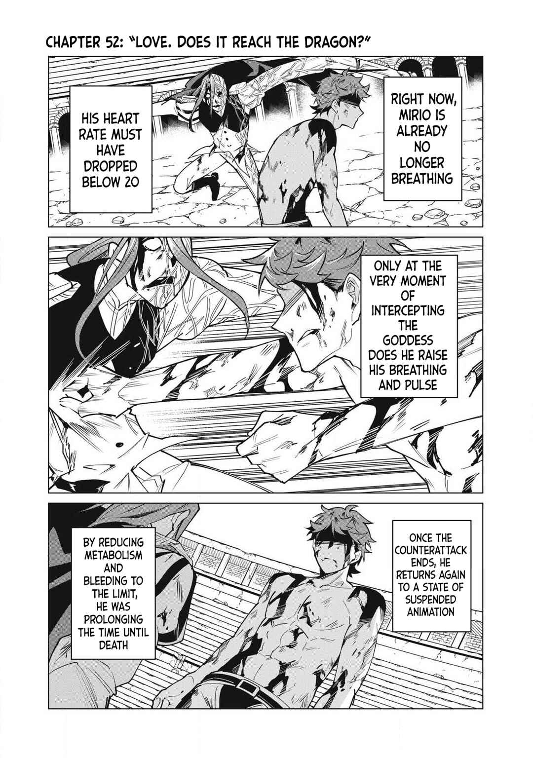 Biryuu Enshoutan ~Jikokouteikan ga Gekitei na Dragon-kyuu Bishoujo Maou wo, Yuusha ga Icharabu de Taijisuru Ohanashi~ Chapter 52 - Page 2