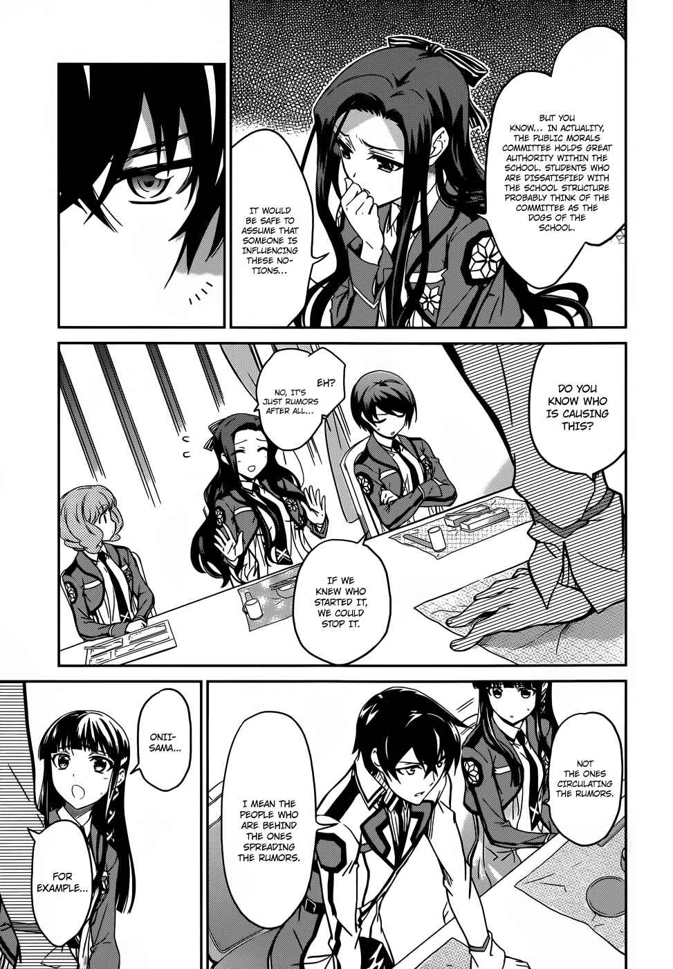 Mahouka Koukou no Rettousei - Nyuugaku-hen Chapter 13 - Page 12