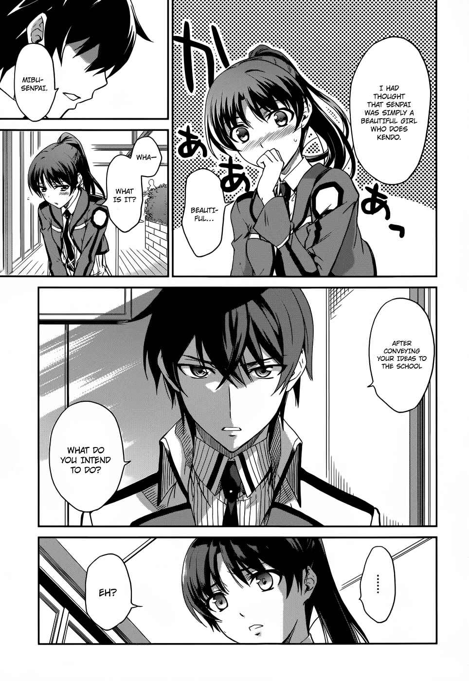 Mahouka Koukou no Rettousei - Nyuugaku-hen Chapter 13 - Page 6