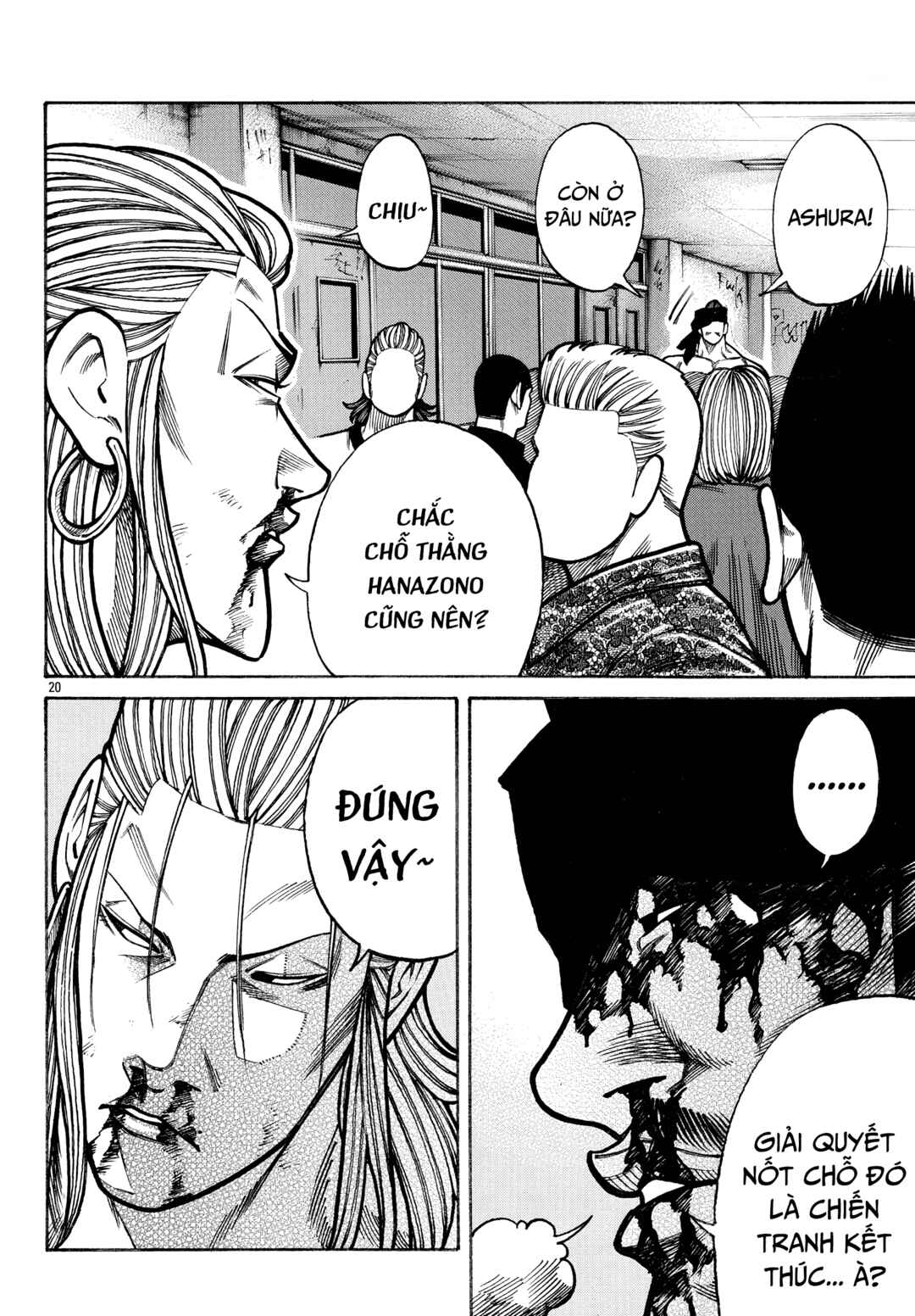 Crows Gaiden Housenka - the beginning of HOUSEN Chapter 91 - Page 21