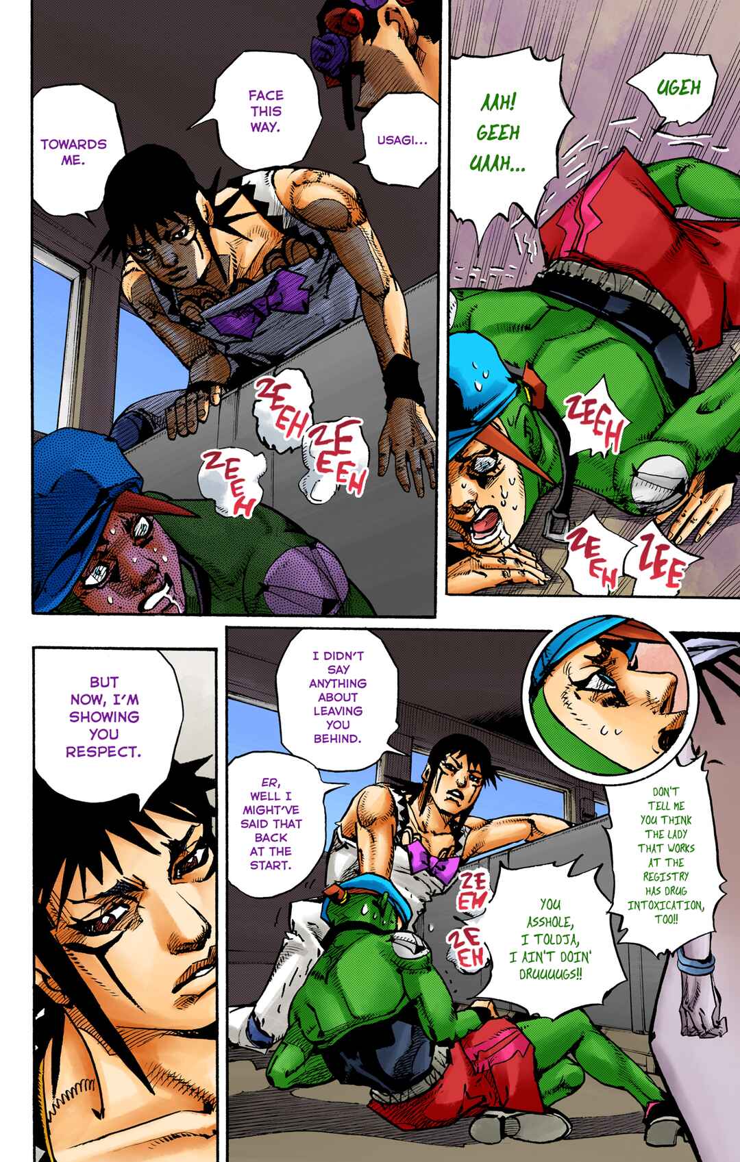 JoJo no Kimyou na Bouken Dai-9-bu: The JOJOLands Color-ban Chapter 15 - Page 21