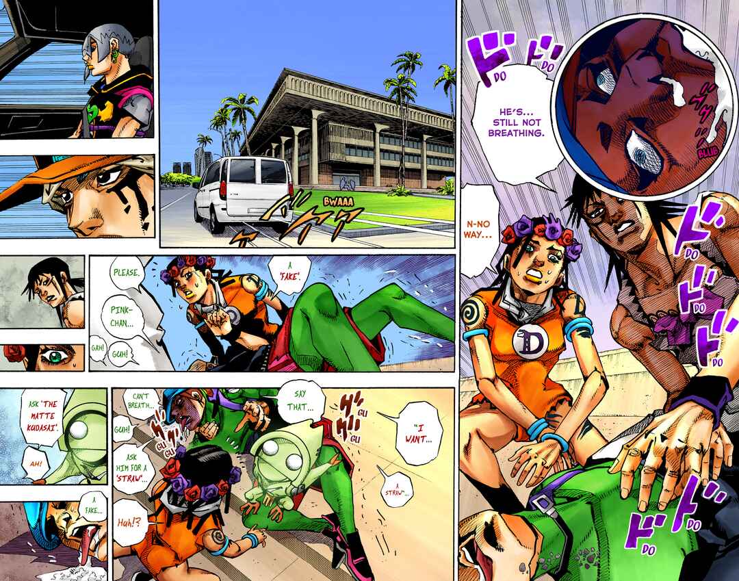 JoJo no Kimyou na Bouken Dai-9-bu: The JOJOLands Color-ban Chapter 15 - Page 3