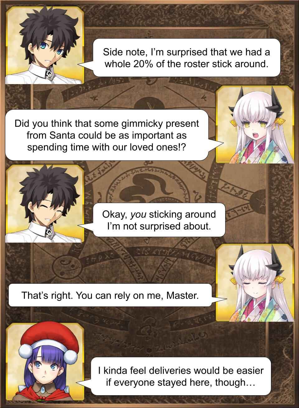 Daily Chaldea Chapter 2427 - Page 1
