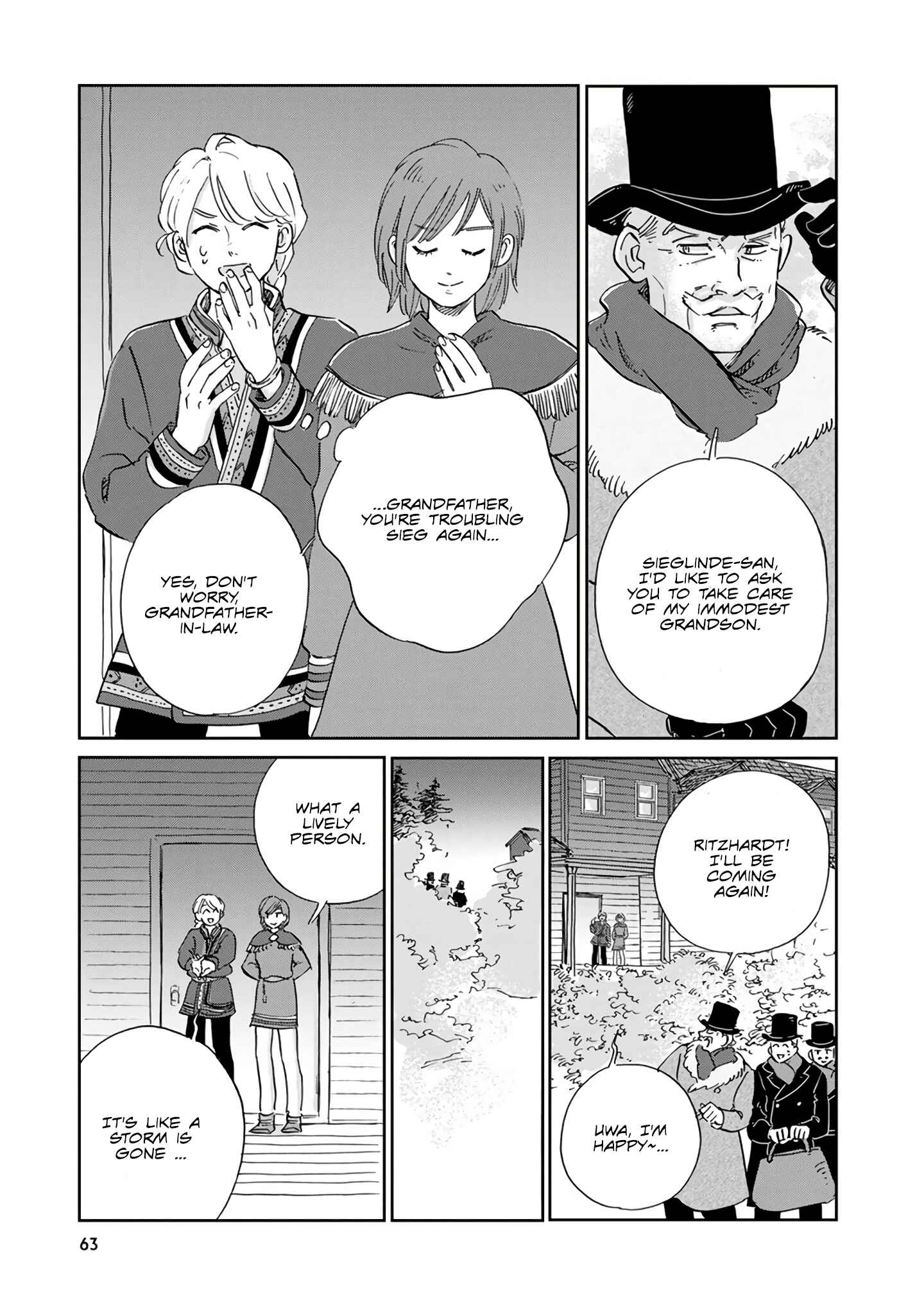 Hokuo Kizoku to Moukinzuma no Yukiguni Karigurashi Chapter 24 - Page 11