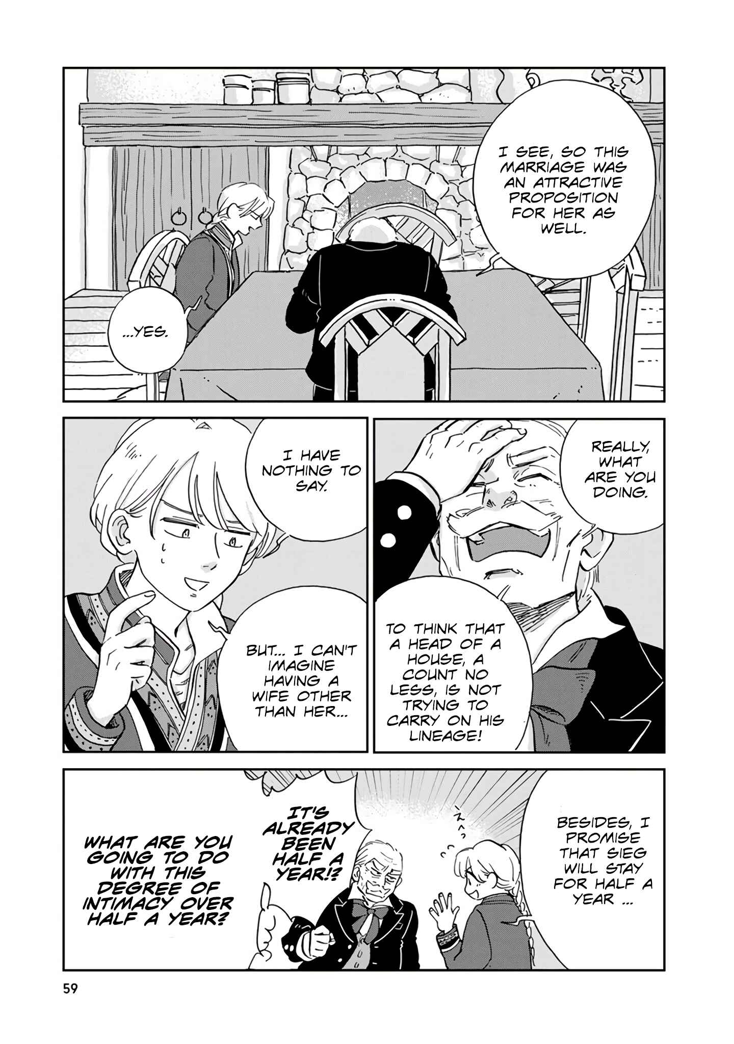Hokuo Kizoku to Moukinzuma no Yukiguni Karigurashi Chapter 24 - Page 7