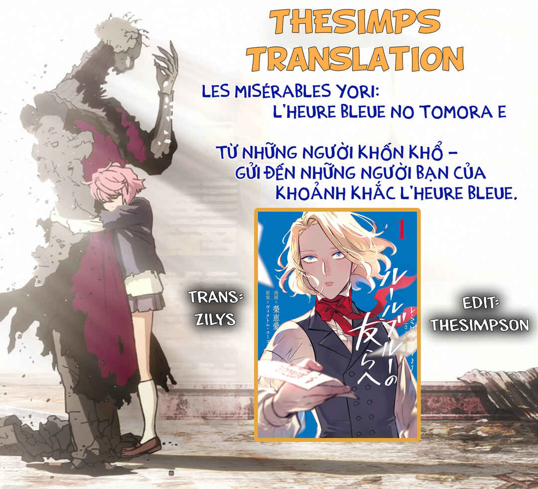 Les Misérables yori: L'Heure Bleue no Tomora e Chapter 2 - Page 1