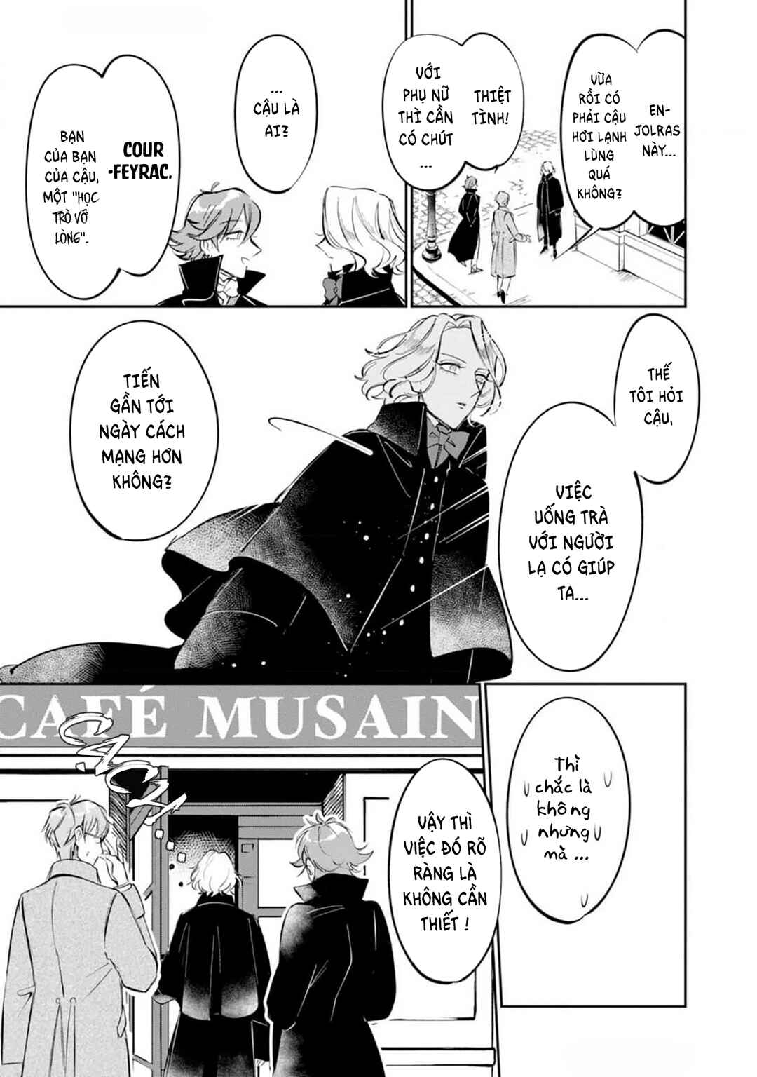 Les Misérables yori: L'Heure Bleue no Tomora e Chapter 2 - Page 7