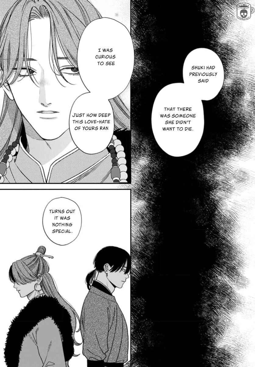 Sakikaeri-hime no Homura Uta - Suterareta Hana wa Fukushuu ni Mau Chapter 12 - Page 33