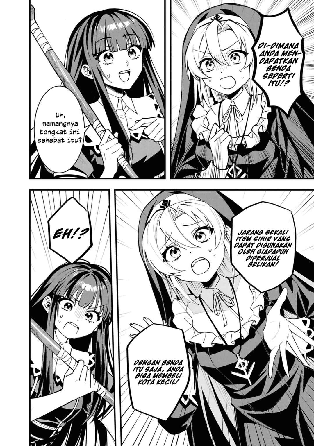 Doumo, Butsuyoku no Seijo desu: Musou Skill "Clear Houshuu" de Seidai ni Kanchigai Saremashita Chapter 5 - Page 23