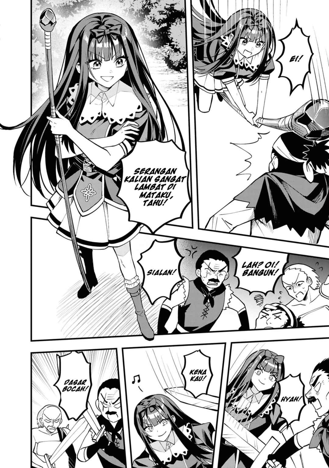 Doumo, Butsuyoku no Seijo desu: Musou Skill "Clear Houshuu" de Seidai ni Kanchigai Saremashita Chapter 5 - Page 9