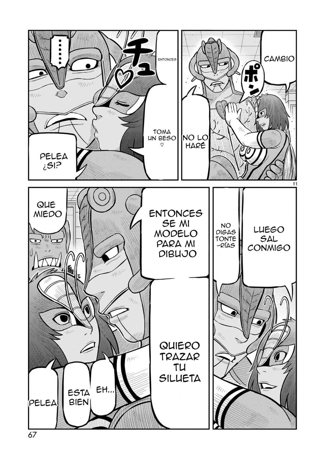 Toujima Tanzaburou wa Kamen Rider ni Naritai Chapter 62 - Page 10