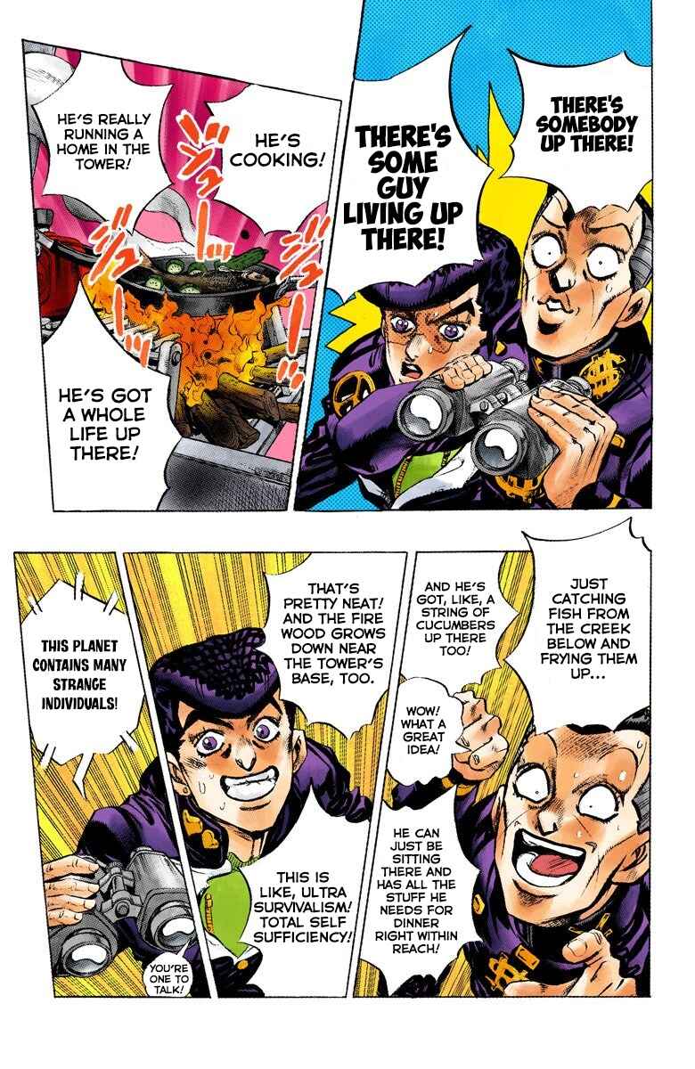 JoJo no Kimyou na Bouken: Part 4 - Diamond wa Kudakenai Color-ban Chapter 133 - Page 14