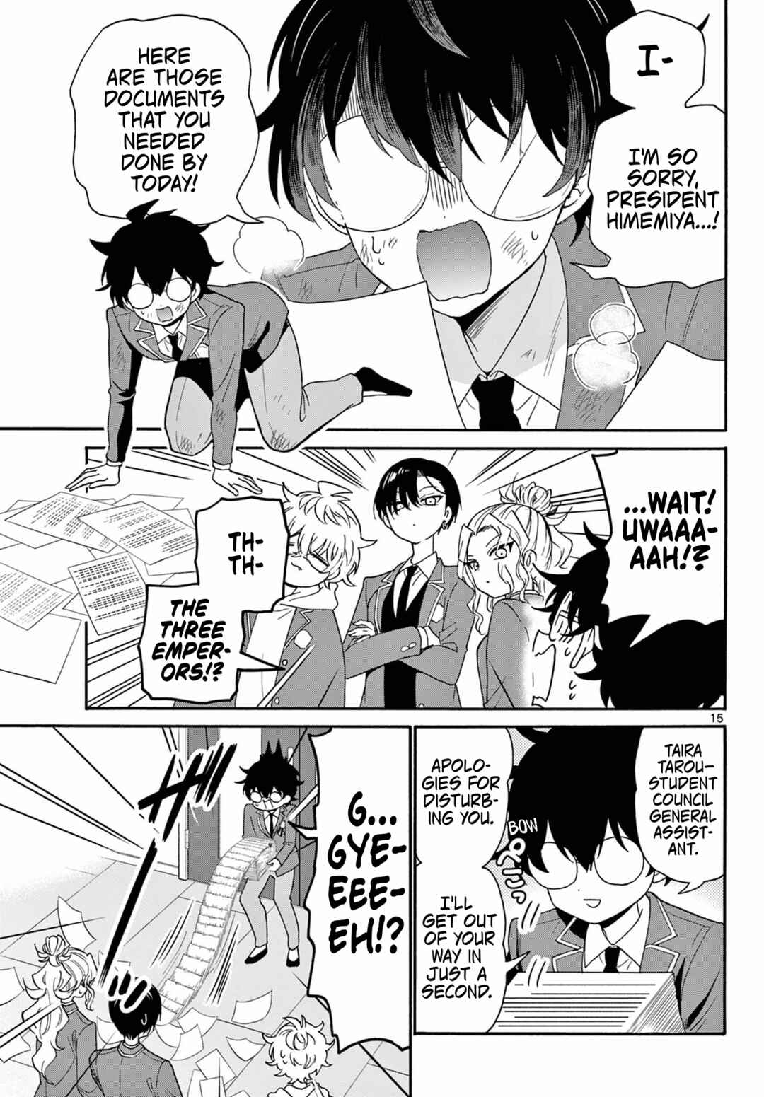 Mikadono Sanshimai wa Angai, Choroi. Chapter 156 - Page 15