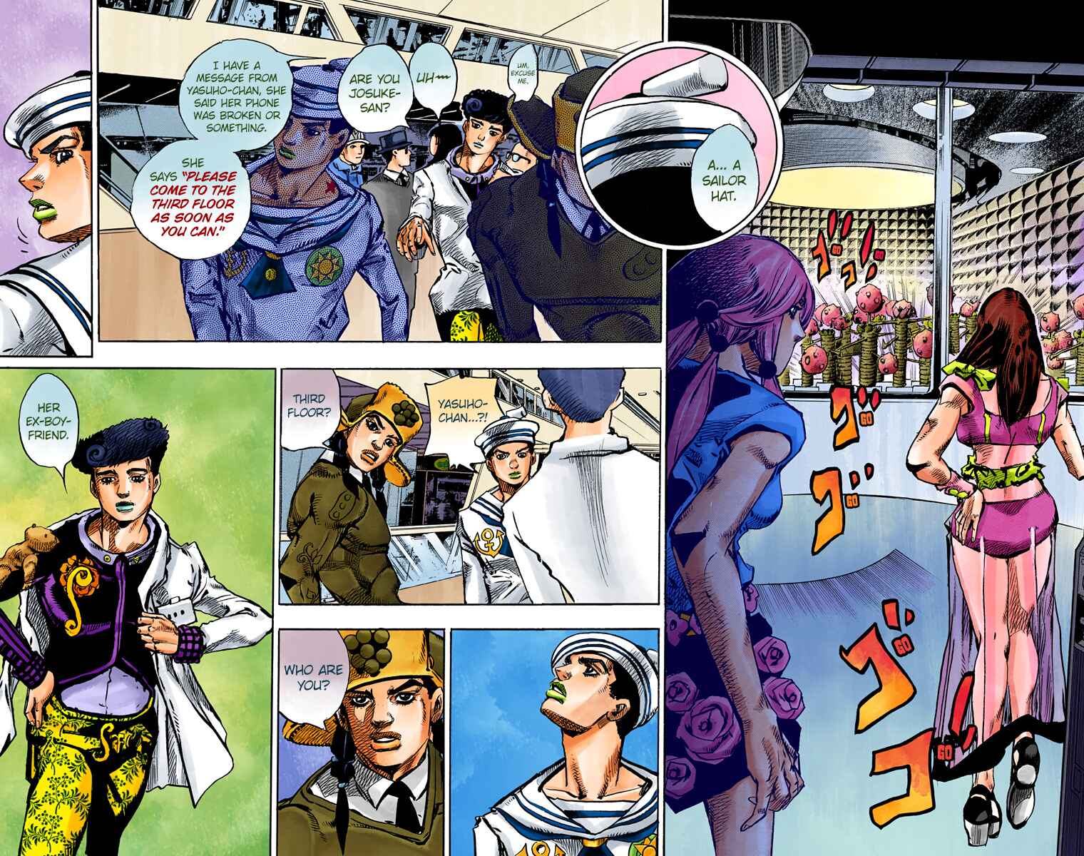 JoJo no Kimyou na Bouken: Part 8 - JoJolion Color-ban Chapter 81 - Page 38