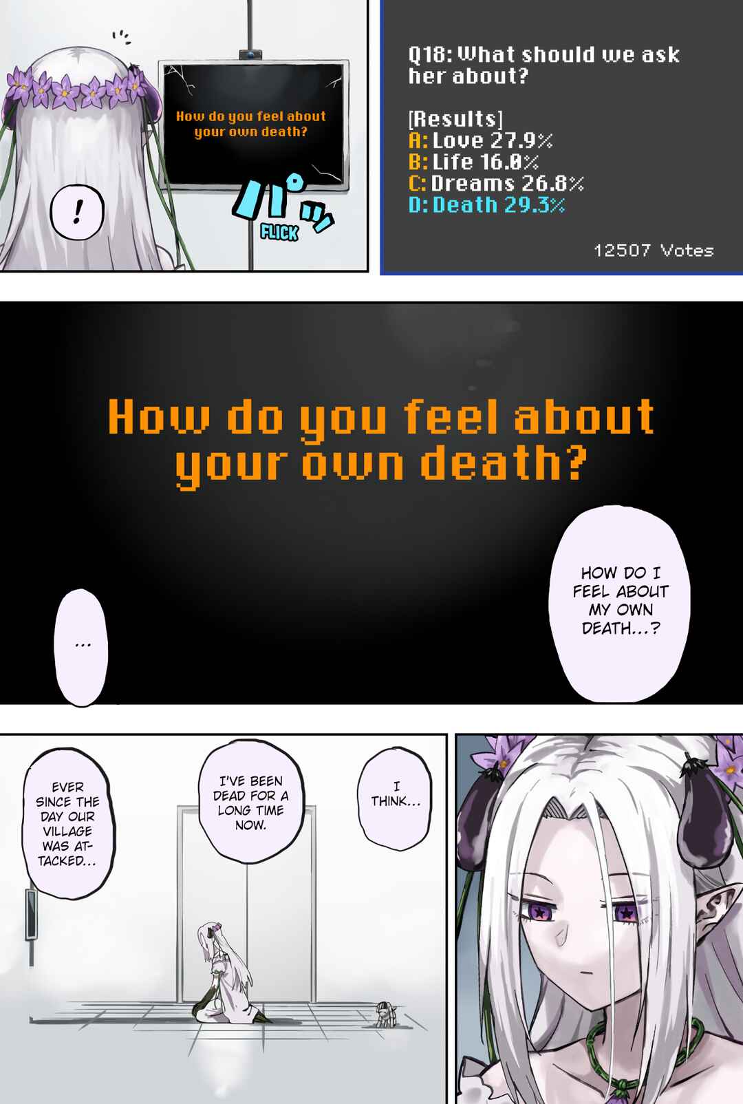 Raising an Eggplant Girl Using Online Polls Chapter 23 - Page 1