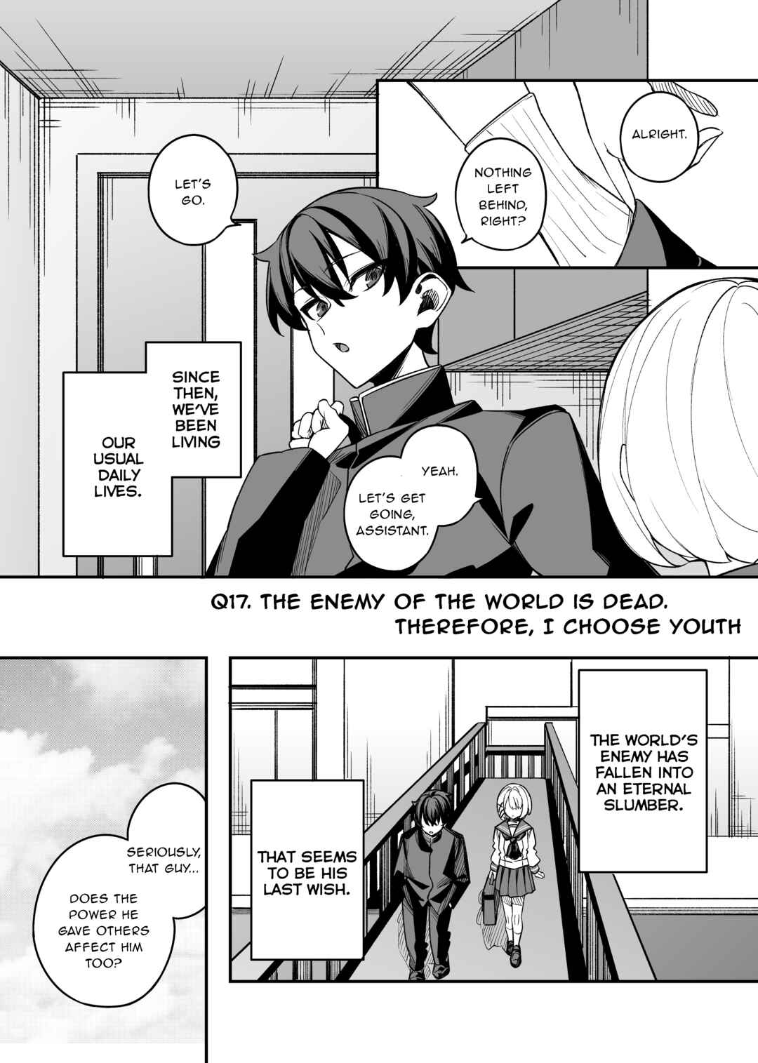 Gakuen Tanmoshi Chapter 49 - Page 1