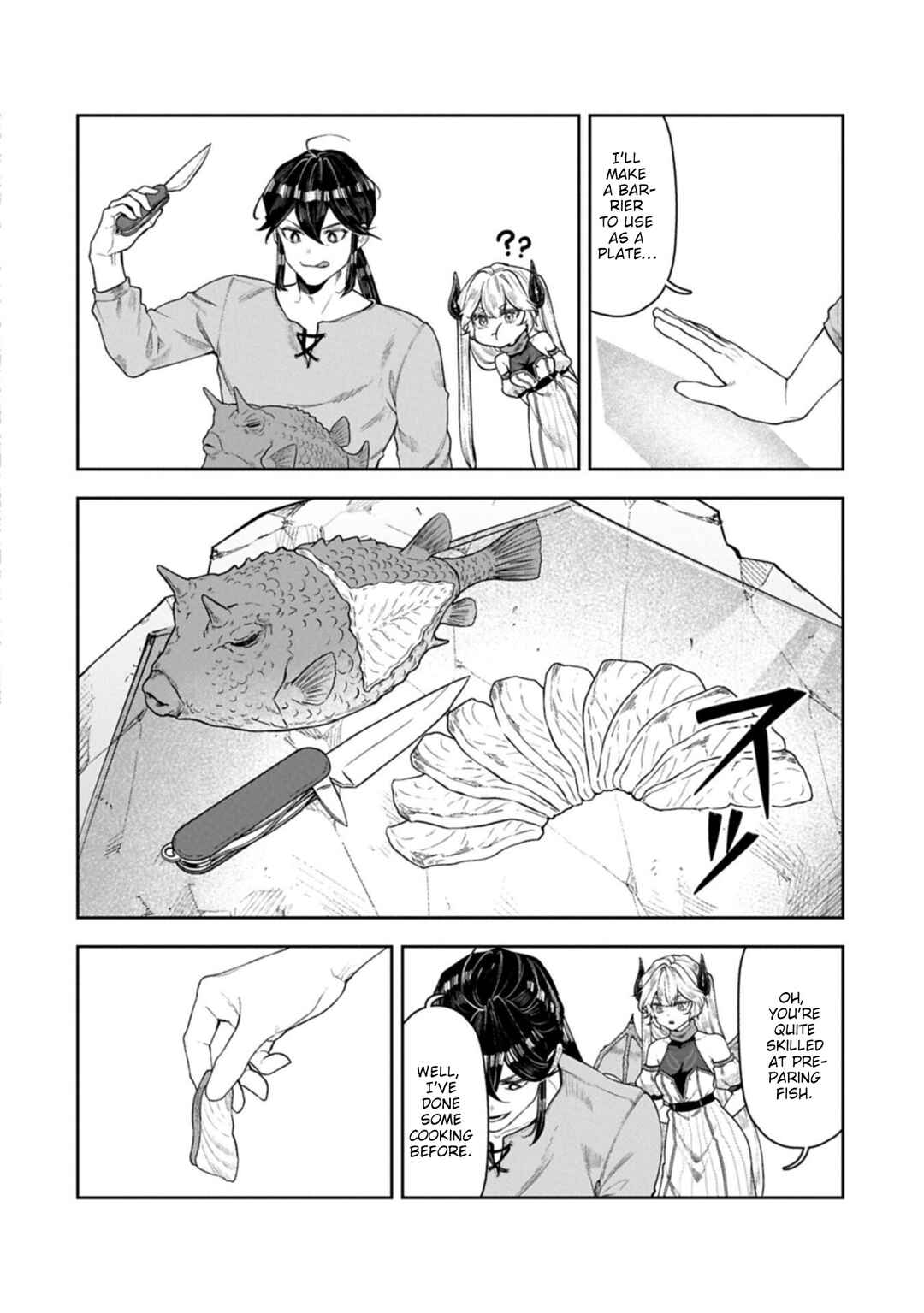 Kuni ni Saikyou no Barrier wo Hattara Heiwa ni Narisugite Tsuihousaremashita ~Ore no Mahou ga Yabasugite, Bijo to Mazoku ni Kakomarerun da ga!?~ Chapter 21 - Page 15