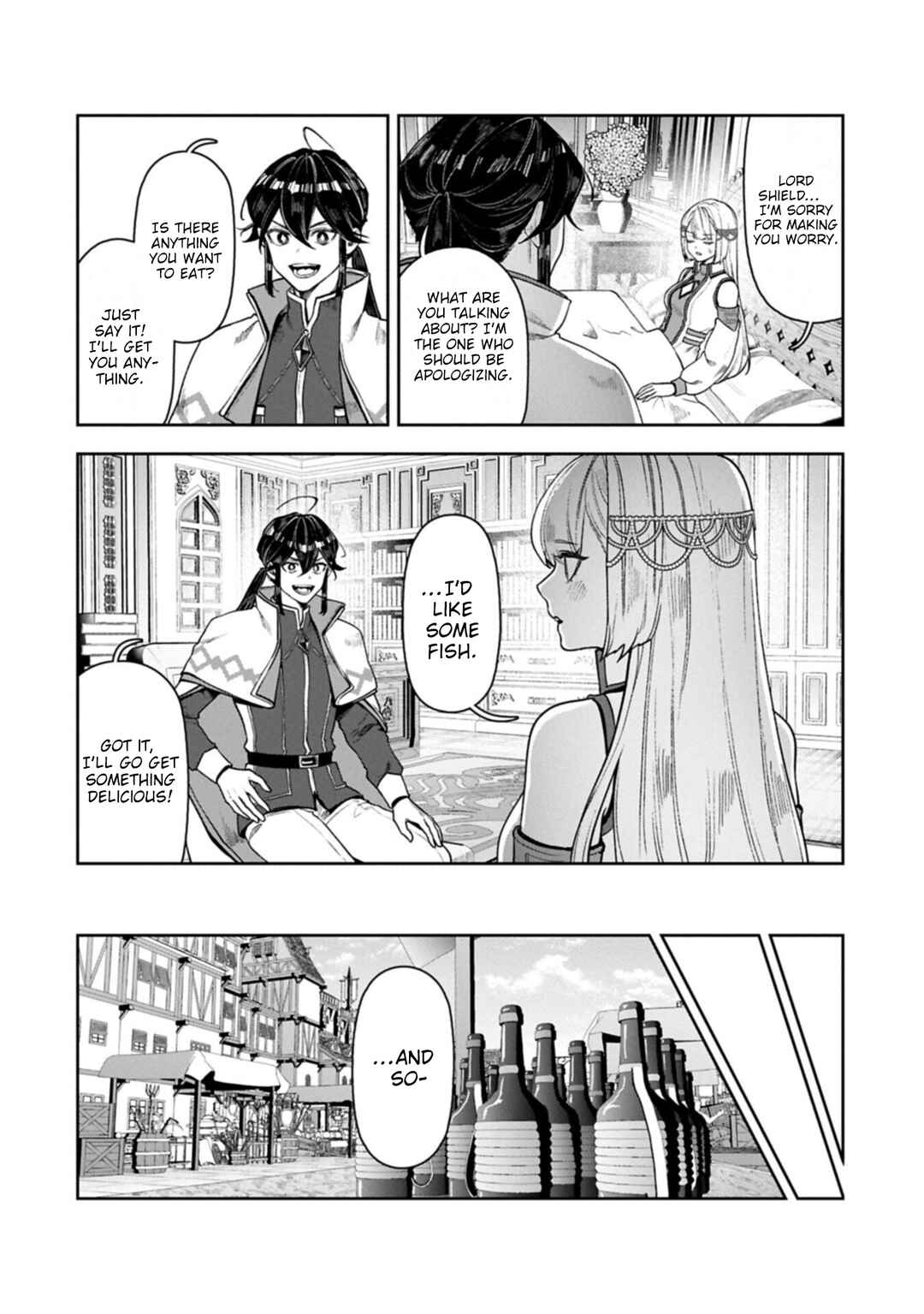 Kuni ni Saikyou no Barrier wo Hattara Heiwa ni Narisugite Tsuihousaremashita ~Ore no Mahou ga Yabasugite, Bijo to Mazoku ni Kakomarerun da ga!?~ Chapter 21 - Page 3