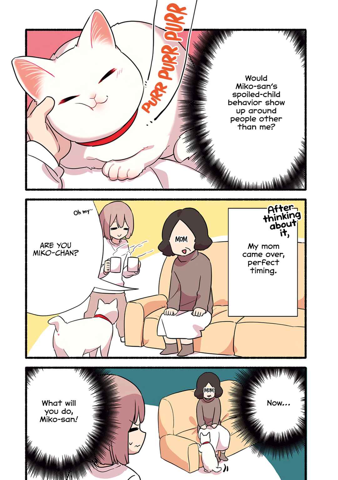 Aisaretagari no Shironeko Miko-san Chapter 4.1 - Page 4