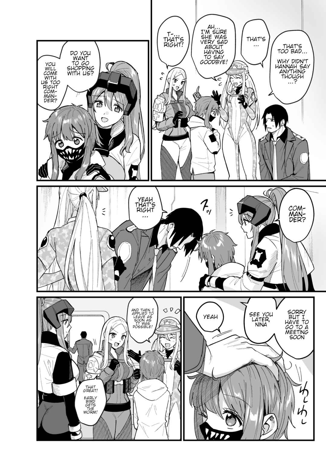 Goddess of Victory: Nikke - Ryousangata Nike x Sousaku Shikikan (Doujinshi) Chapter 2.5 - Page 7