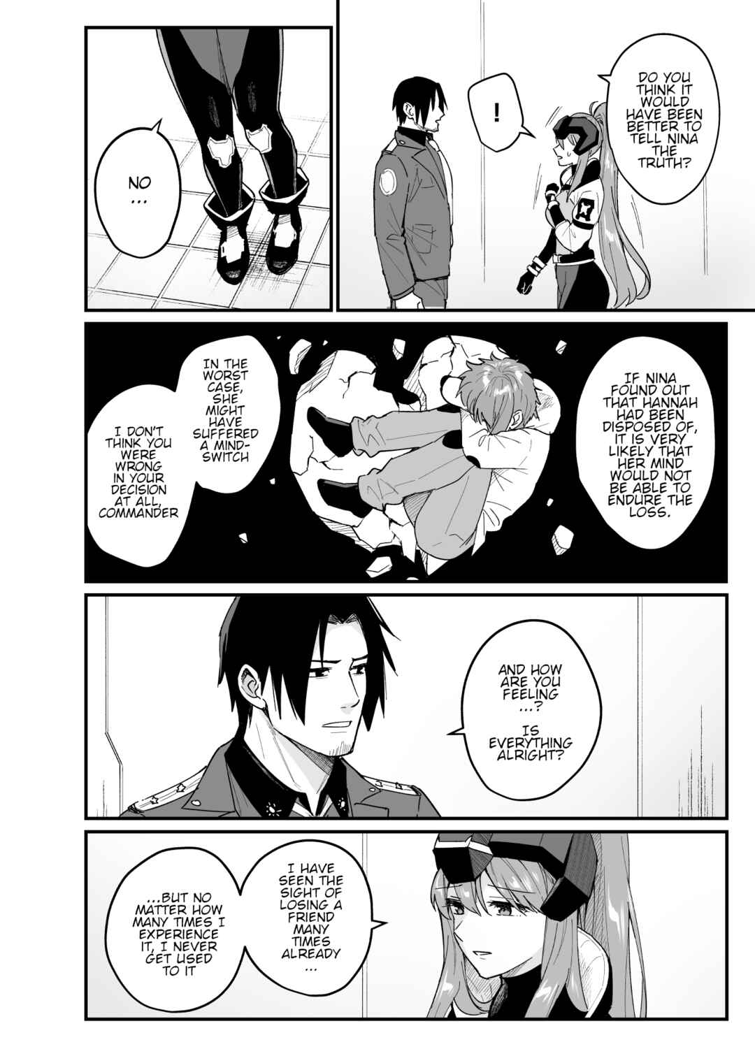 Goddess of Victory: Nikke - Ryousangata Nike x Sousaku Shikikan (Doujinshi) Chapter 2.5 - Page 9