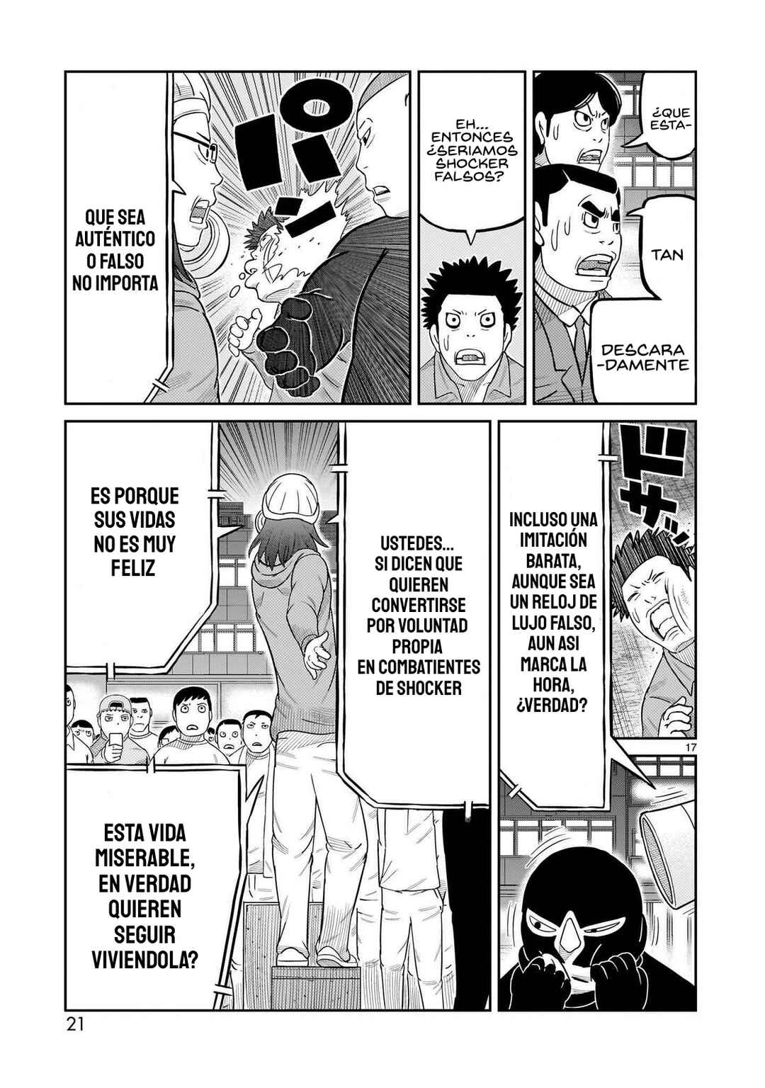 Toujima Tanzaburou wa Kamen Rider ni Naritai Chapter 49 - Page 17