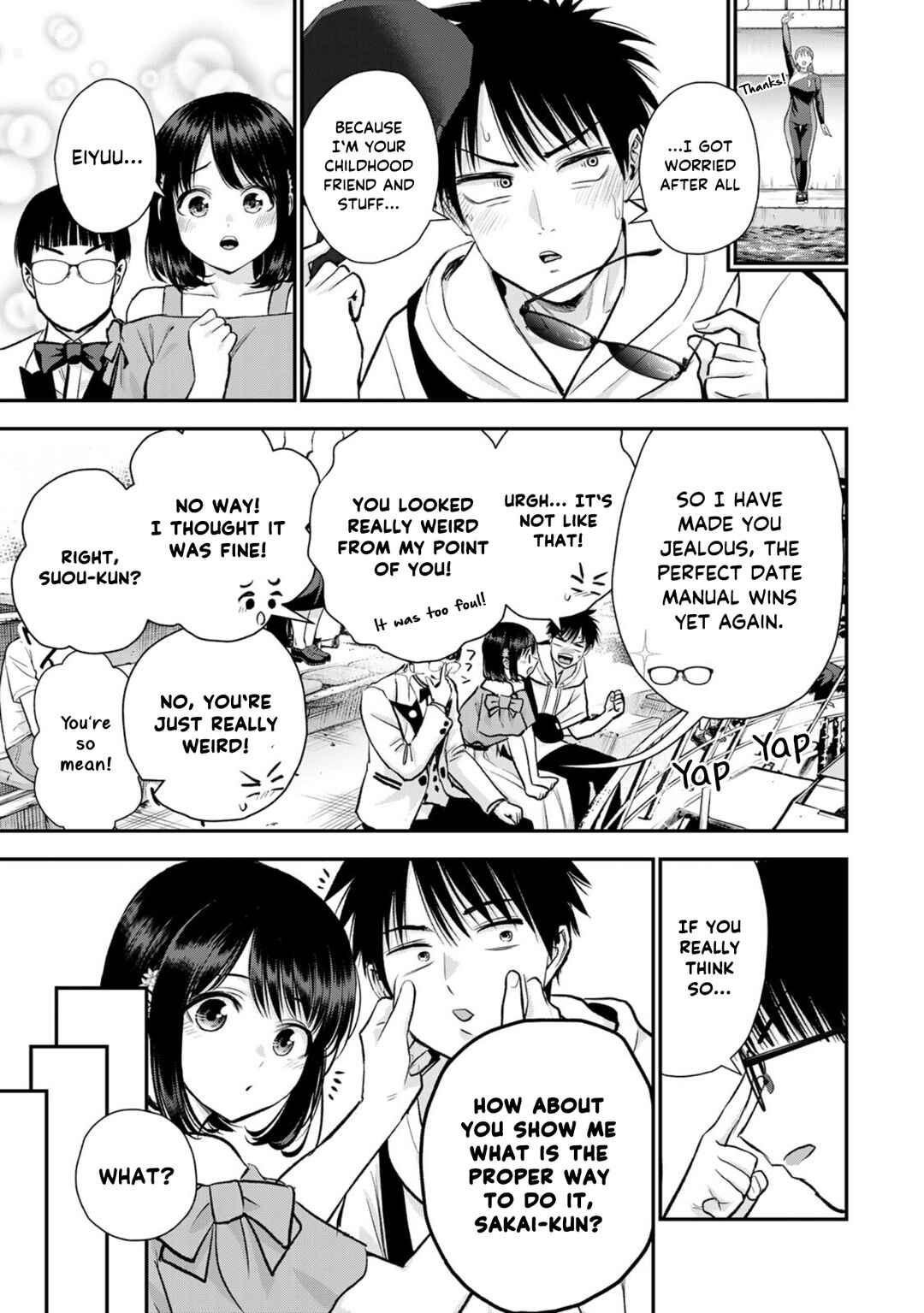 Osananajimi to wa Romcom ni Naranai Chapter 95 - Page 9
