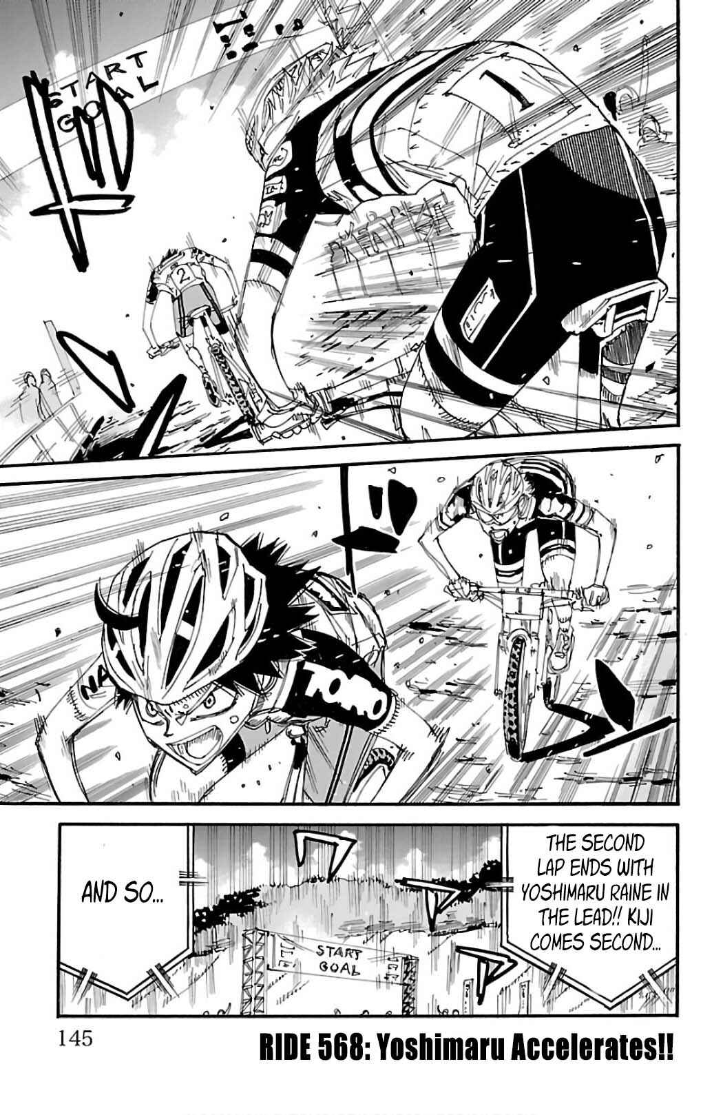 Yowamushi Pedal Chapter 568 - Page 1